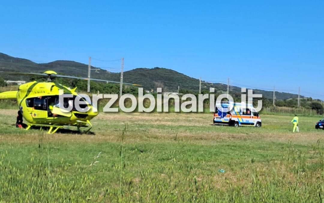 Centauro travolto sull’Aurelia, arriva l’eliambulanza alla limonaia di Santa Marinella