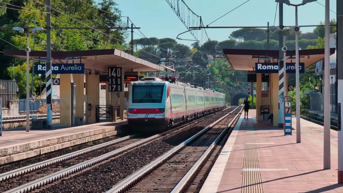 fl5 treni stazione aurelia 1