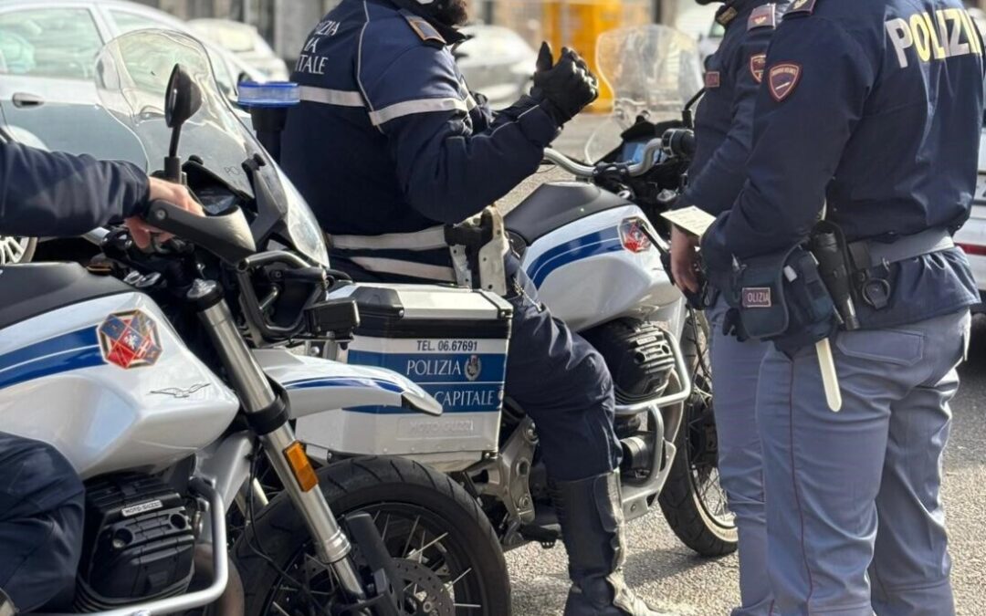 Intervento coordinato dalla Polizia nel quadrante nord-est della Capitale fino a Mentana