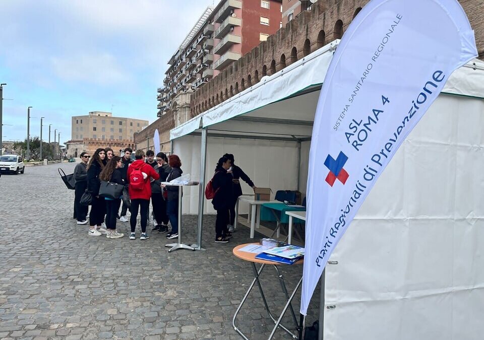 Asl Roma 4 al Palio Marinaro per promuovere movimento e prevenzione