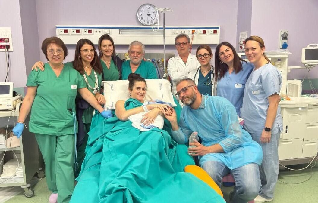 Ecco Leandro, il primo bimbo di Civitavecchia nato con l’epidurale