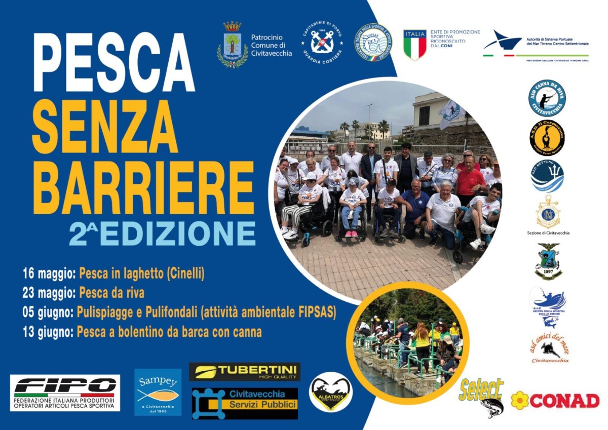 pesca senza barriere