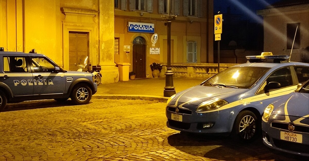 polizia tarquinia notte