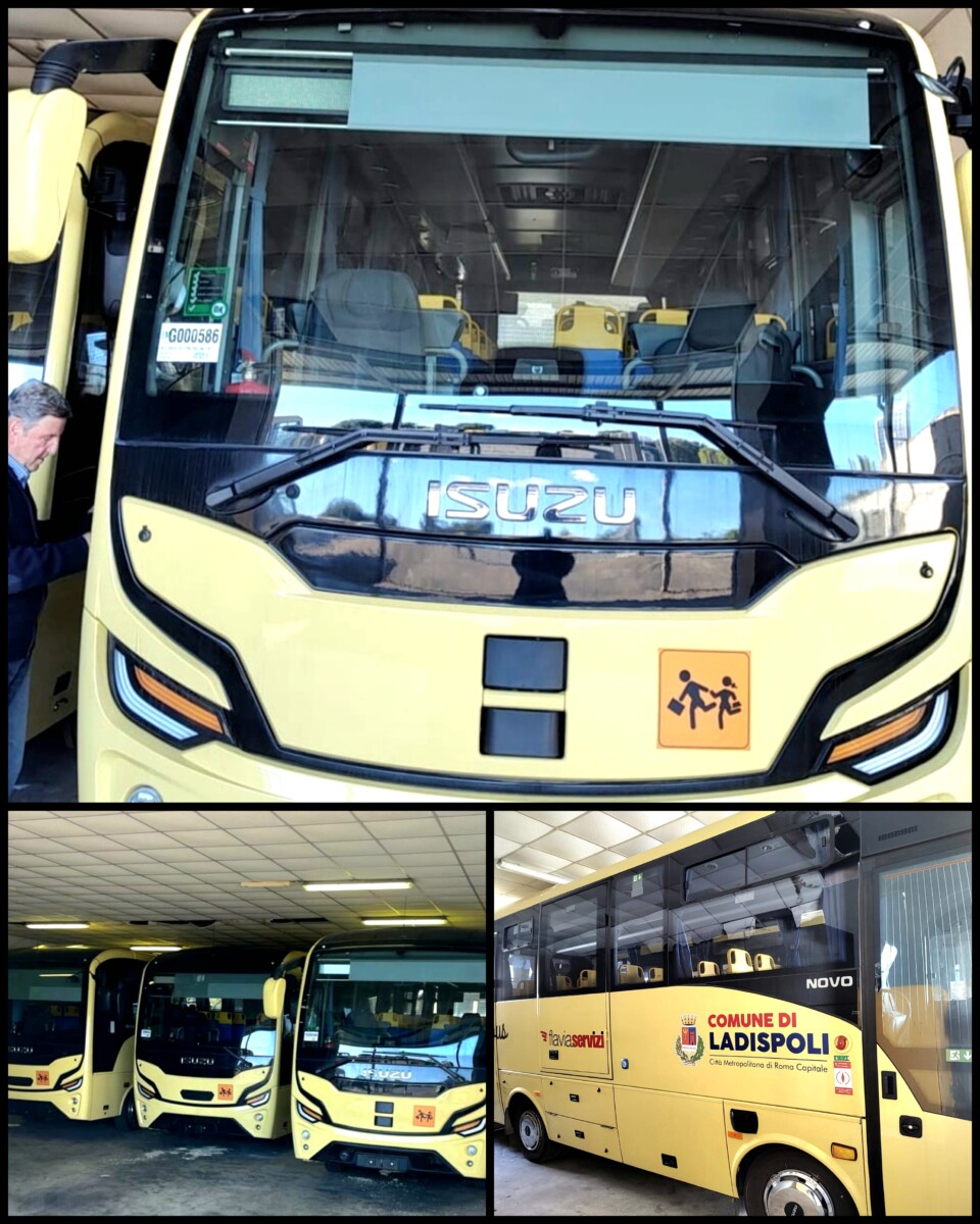 scuolabus nuovi Ladispoli