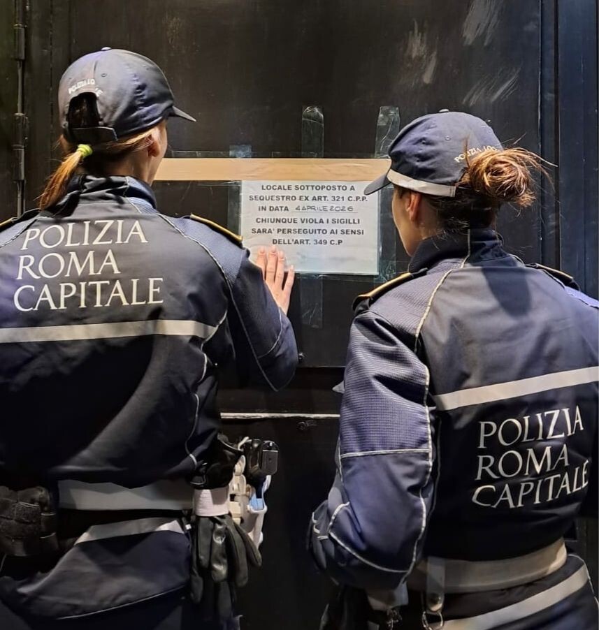 sigilli discoteca abusiva roma capitale sigilli discoteca abusiva roma capitale