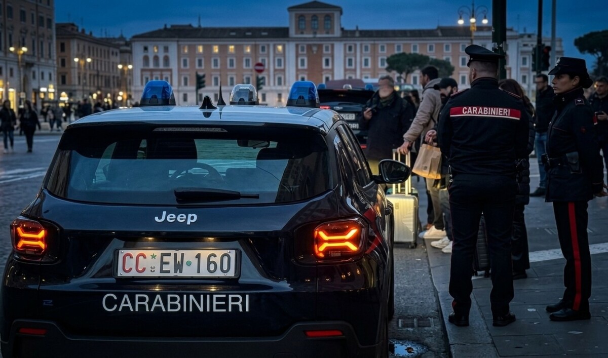 turisti Carabinieri intervenuti