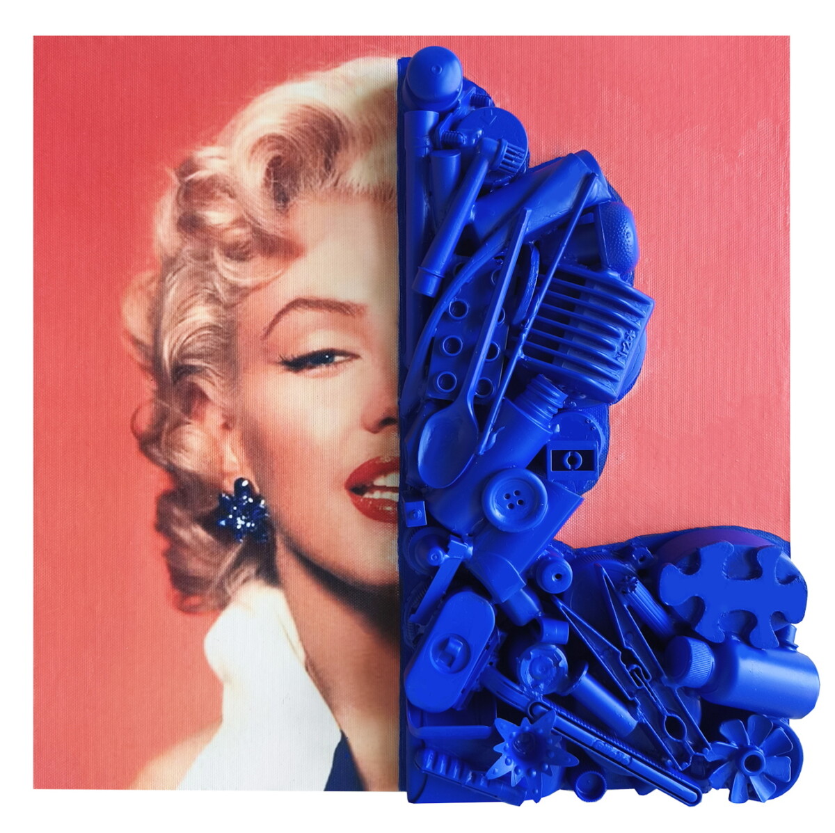 Caterina TOSONI, Double face, 2026, tecnica mariliyn monroe