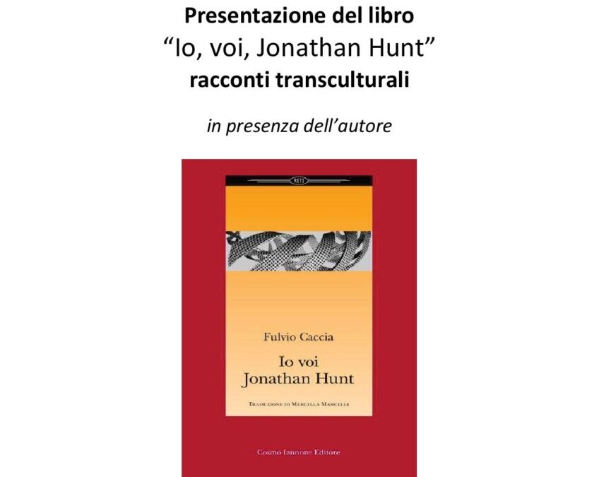 Da Cerveteri a Livry-Gargan al Canada, Fulvio Caccia presenta “Io, voi, Jonathan”: tra emozioni, racconti e la musica di Travagliati e Supnick
