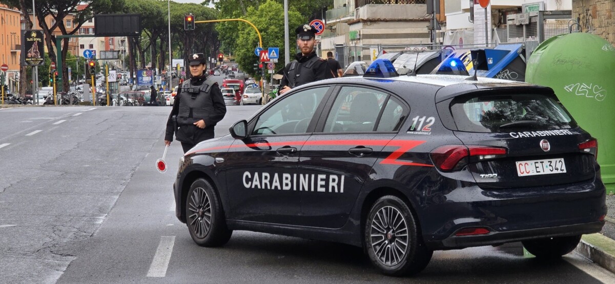 SAN PIETRO - Coordinato di controllo Aurelio boccea alt caarbinieri (2)