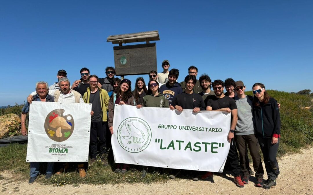 Studenti padovani del Lataste e Bioma Civitavecchia monitorano la biodiversità del Lazio