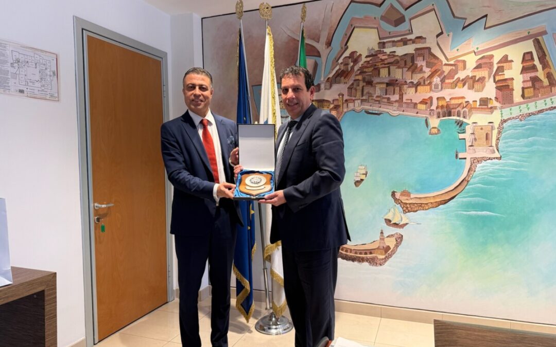Il Console della Tunisia al porto di Civitavecchia