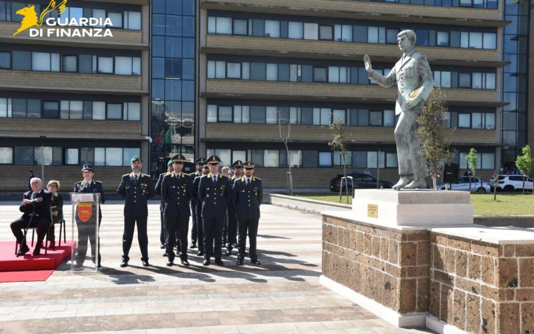 Inaugurata la nuova caserma della Finanza di Fiumicino intitolata ad Antonio Zara