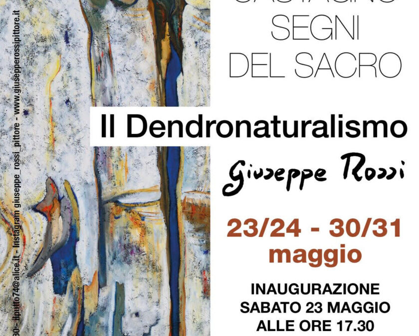 Mostra personale “L’Ulivo e il Castagno, segni del sacro” di Giuseppe Rossi a Civitavecchia