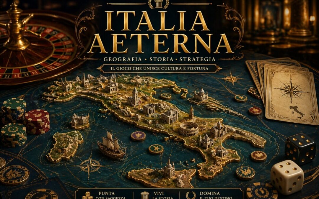 Italia Aeterna — Come la storia e la geografia del Bel Paese potrebbero ispirare un gioco da casinò unico al mondo