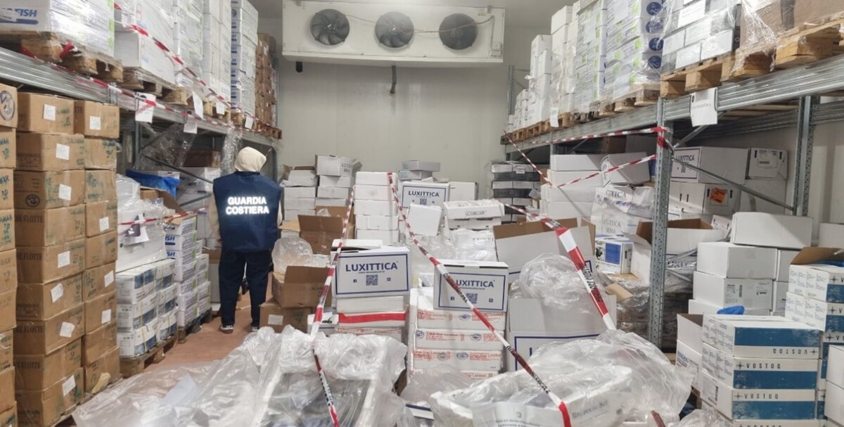 guardia costiera pesce sequestrato