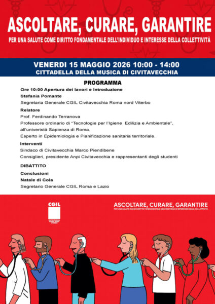 rafforzamento della sanità pubblica CGIL