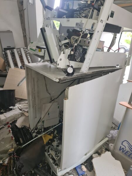 ufficio postale poste valcanneto esplosione