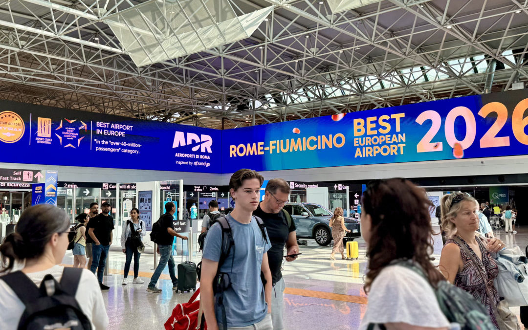 Fiumicino si conferma miglior aeroporto d’Europa per Aci Europe