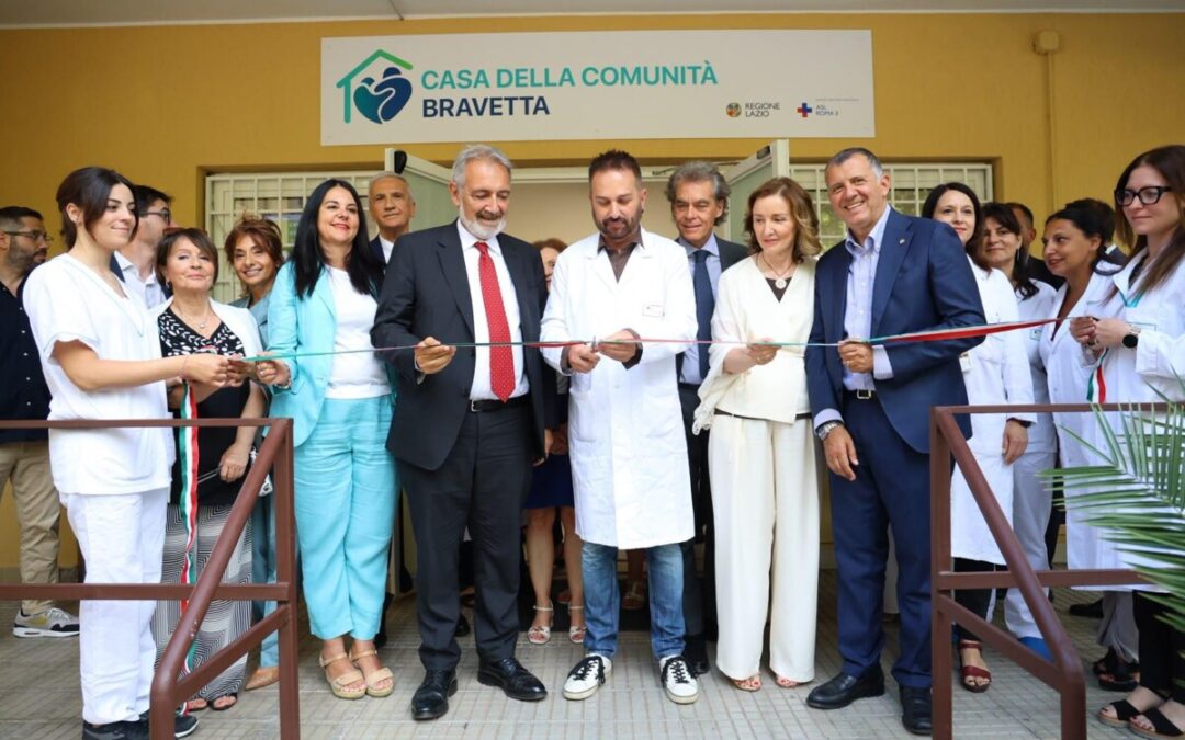 Aperta la Casa della Comunità a Bravetta