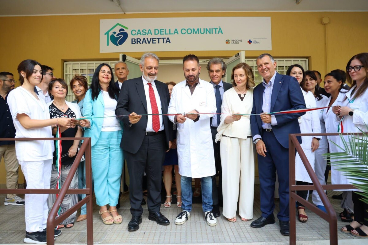 Aperta la Casa della Comunità a Bravetta rocca