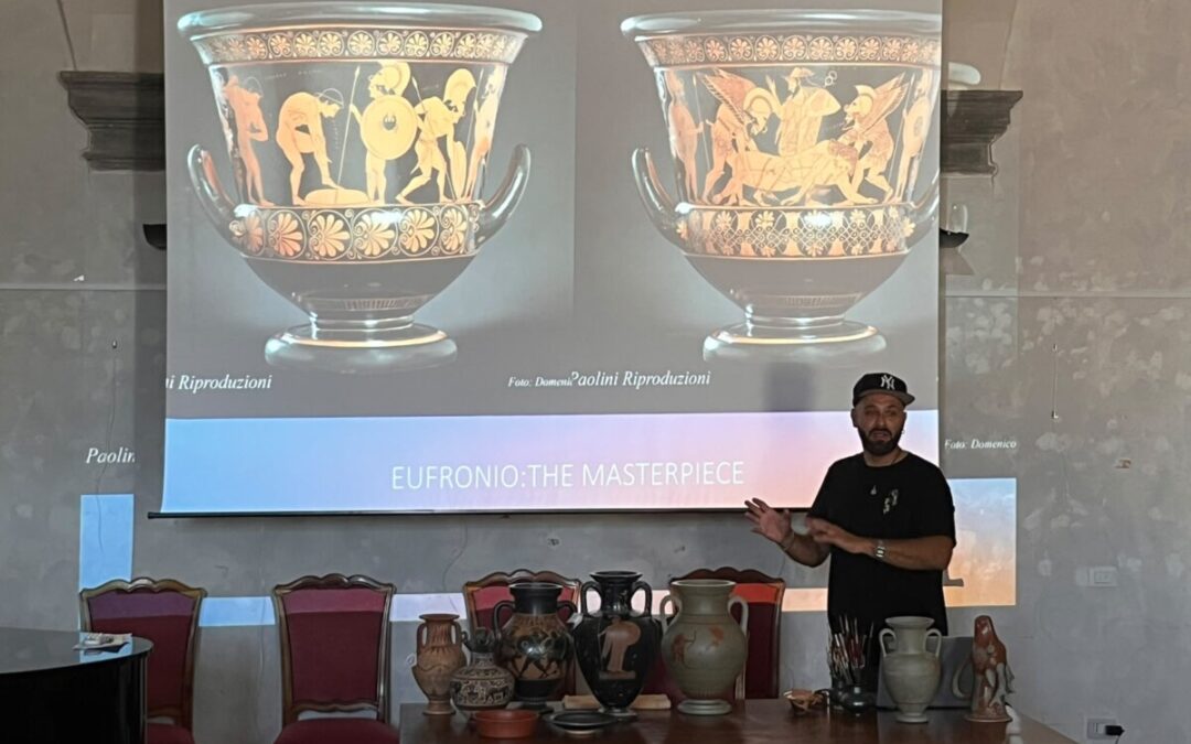 Dagli Stati Uniti a Cerveteri: studenti della Brooklyn College in visita a Museo, Necropoli e Centro Storico con Roberto Paolini di Pithos