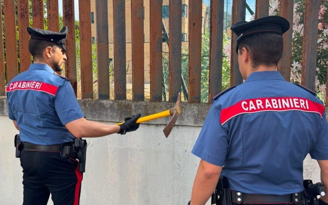 “Ti colpisco col piccone”: marocchino fermato dai Carabinieri a Torrevecchia