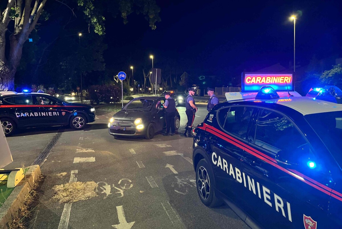 OSTIA - Controlli sul litorale. Le attività dei Carabinieri notte