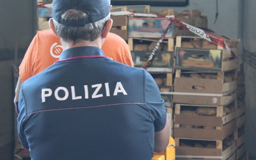 Sanzioni e sequestri della Polizia al mercato Trionfale