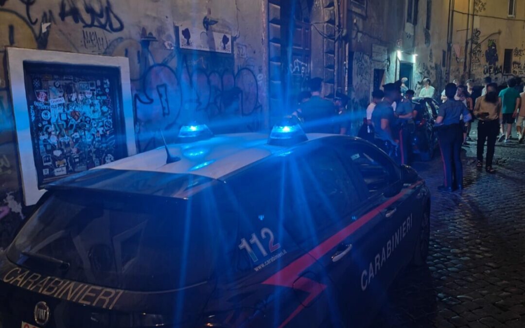 Malamovida Capitale, Carabinieri al lavoro a Trastevere