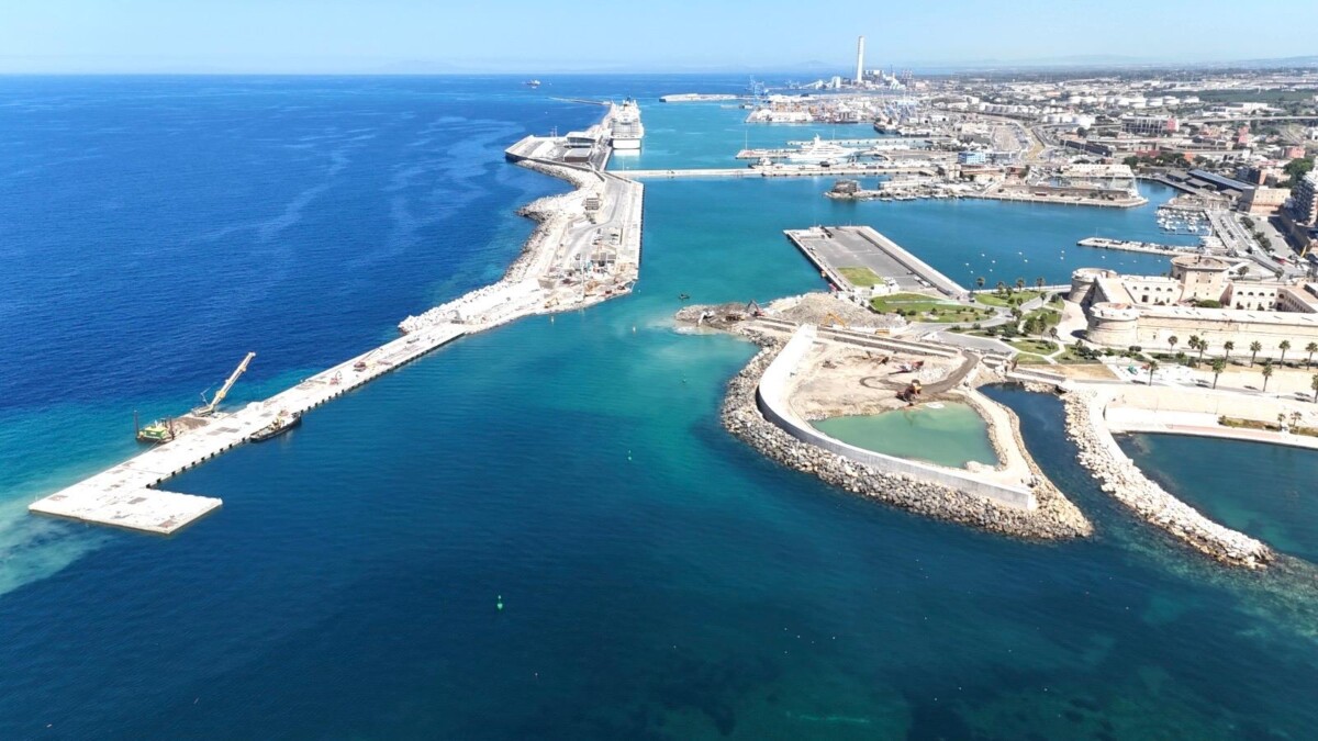 apertura bocca sud porto civitavecchia