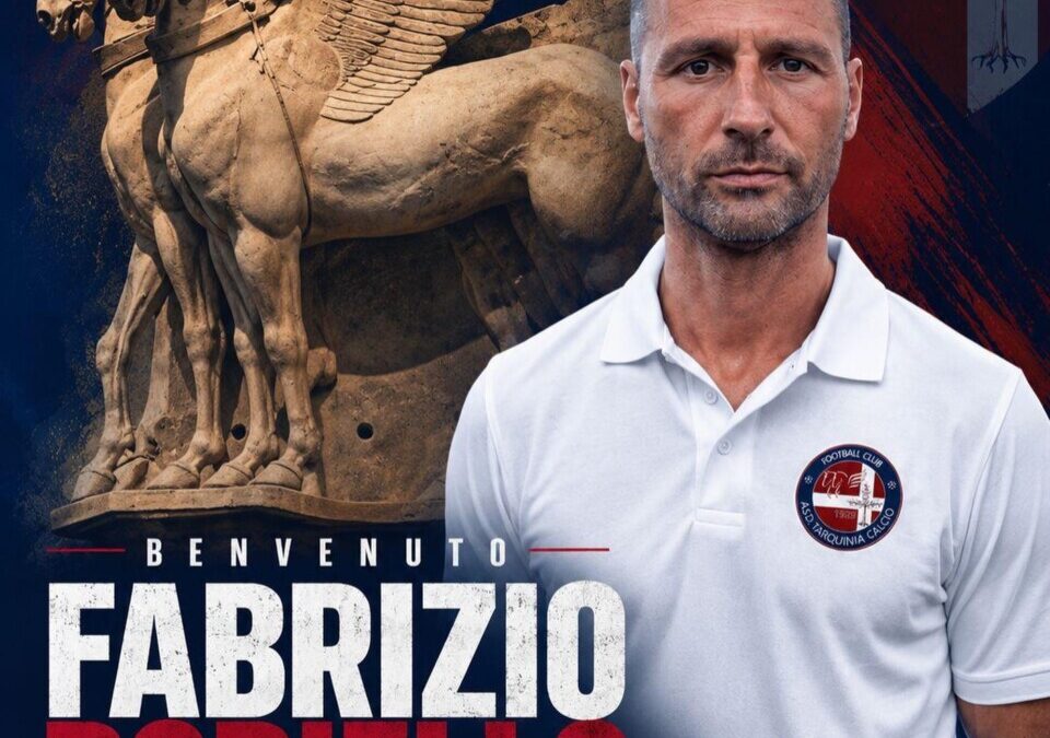 Fabrizio Boriello nuovo tecnico del Tarquinia