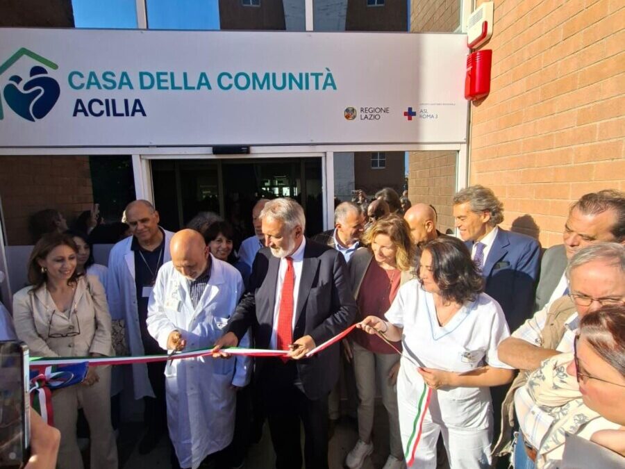 Rocca inaugura le Case della Comunità di Casal Bernocchi e Sant’Agostino nella Asl Roma 3