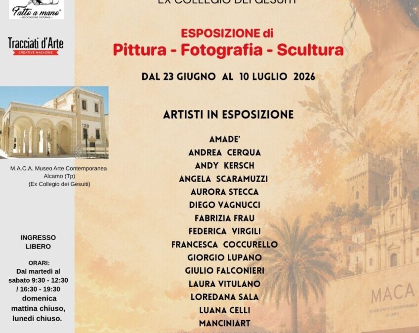 Andrea Cerqua porta l’arte di Ladispoli in Sicilia