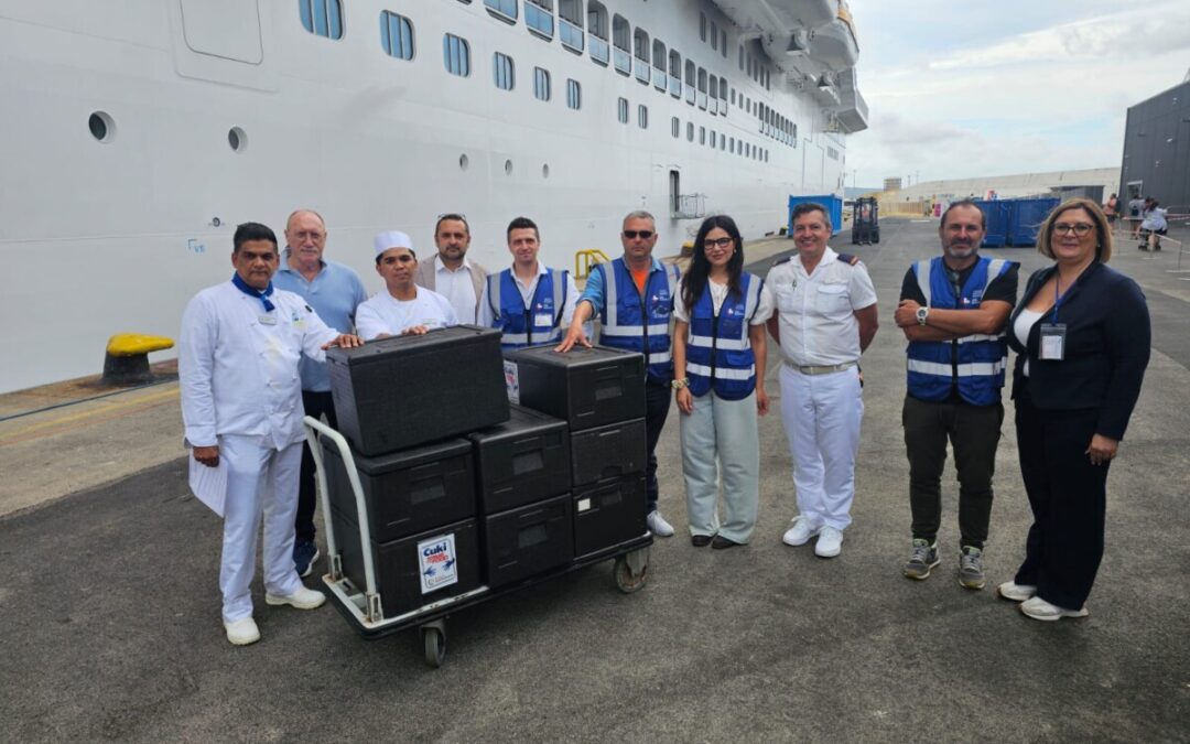 Riparte la donazione di cibo di Costa Crociere al territorio: rinnovato il protocollo di solidarietà con Civitavecchia