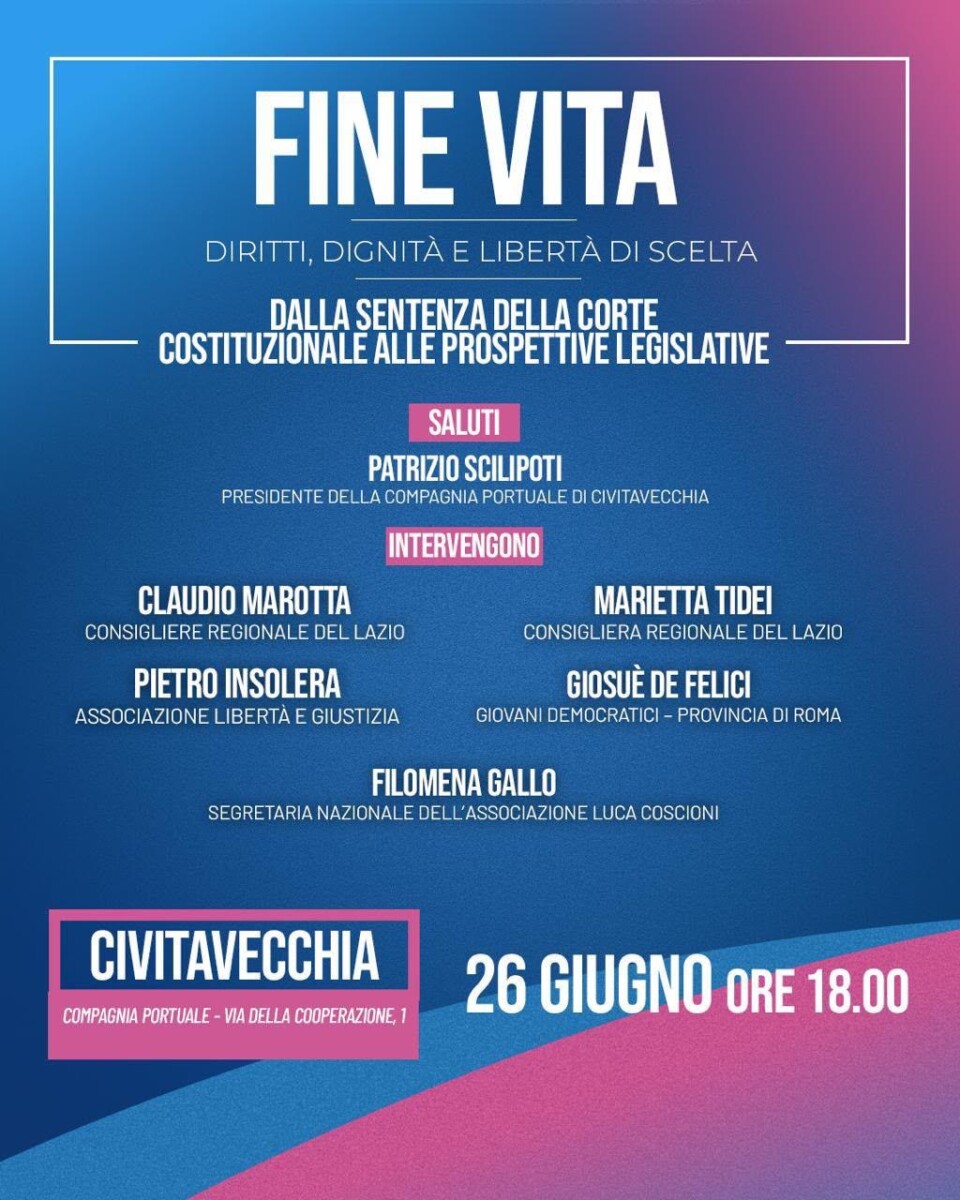 fine vita civitavecchia