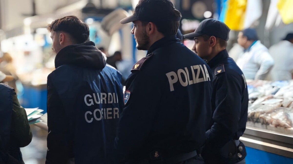 guardia costiera polizia pesce sequestrato