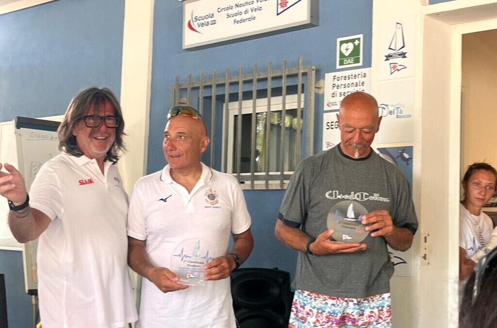 Lni Civitavecchia Master vice campione d’Italia nei Catamarani Dart