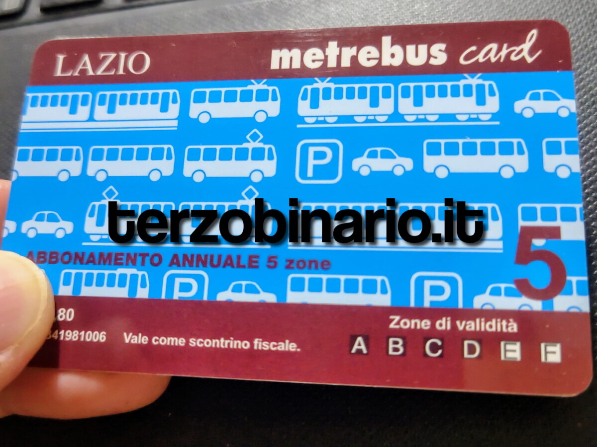 metrebus abbonamento annuale 1