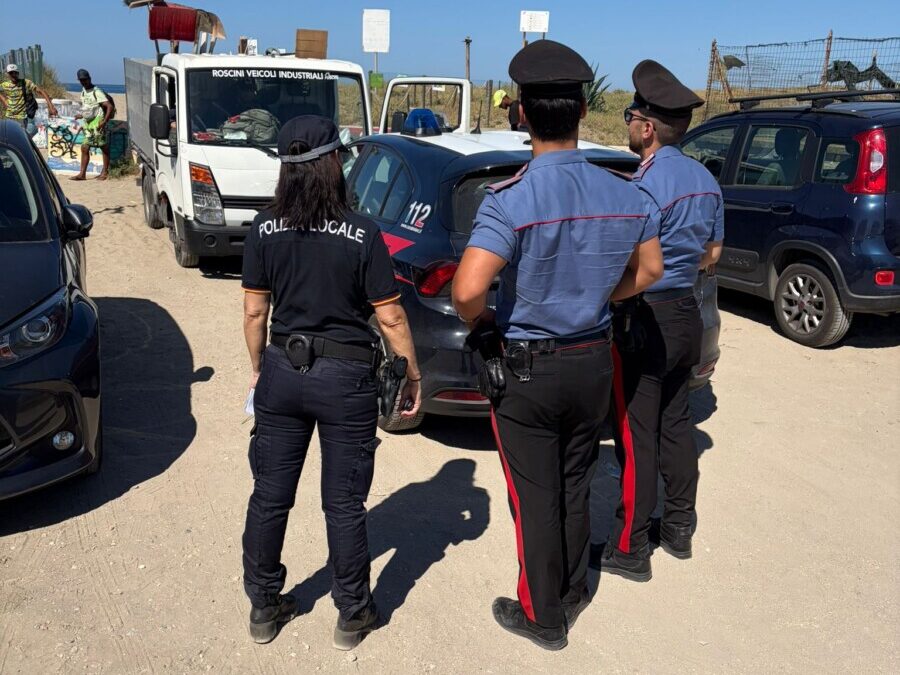 A Fregene controlli congiunti di Municipale e Carabinieri