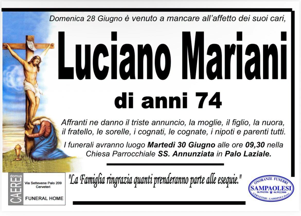 necrologio mariani
