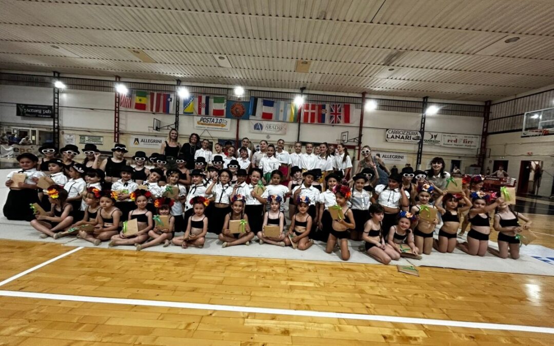 Saggio di fine anno della ritmica Uisp Civitavecchia