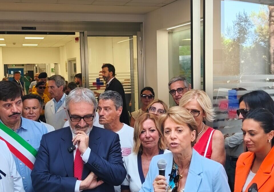 Inaugurati accesso al Pronto Soccorso e Casa della Salute a Civitavecchia