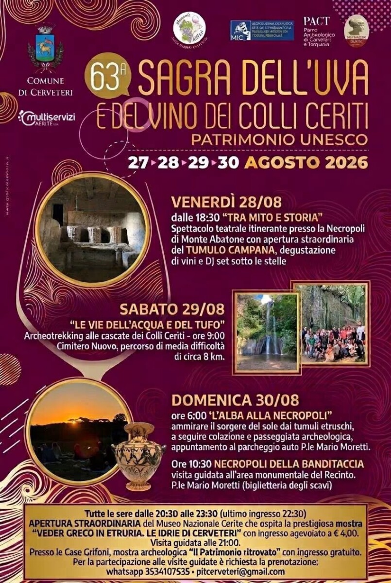 Visite guidate sagra dell’uva Visite guidate sagra dell'uva