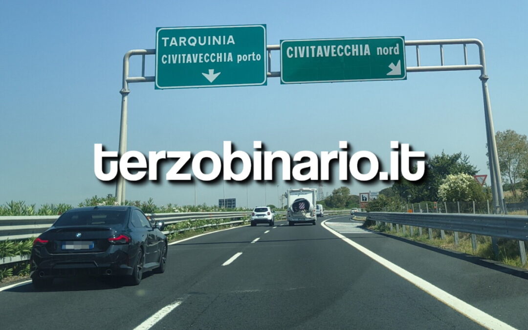 Lavori alle siepi, chiude due notti Civitavecchia Nord sulla A12