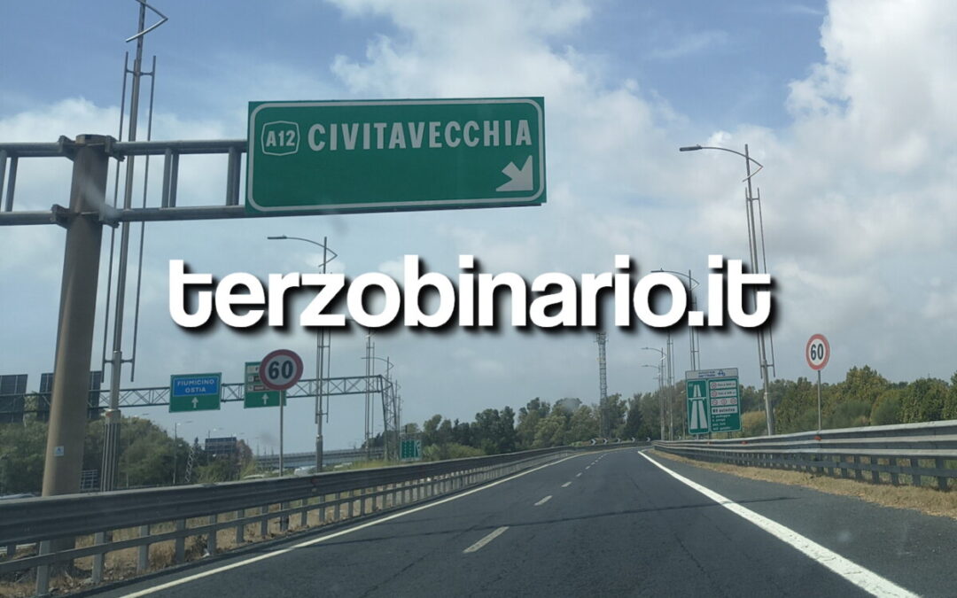 Chiuso una notte lo svincolo per Civitavecchia sulla Roma-Fiumicino