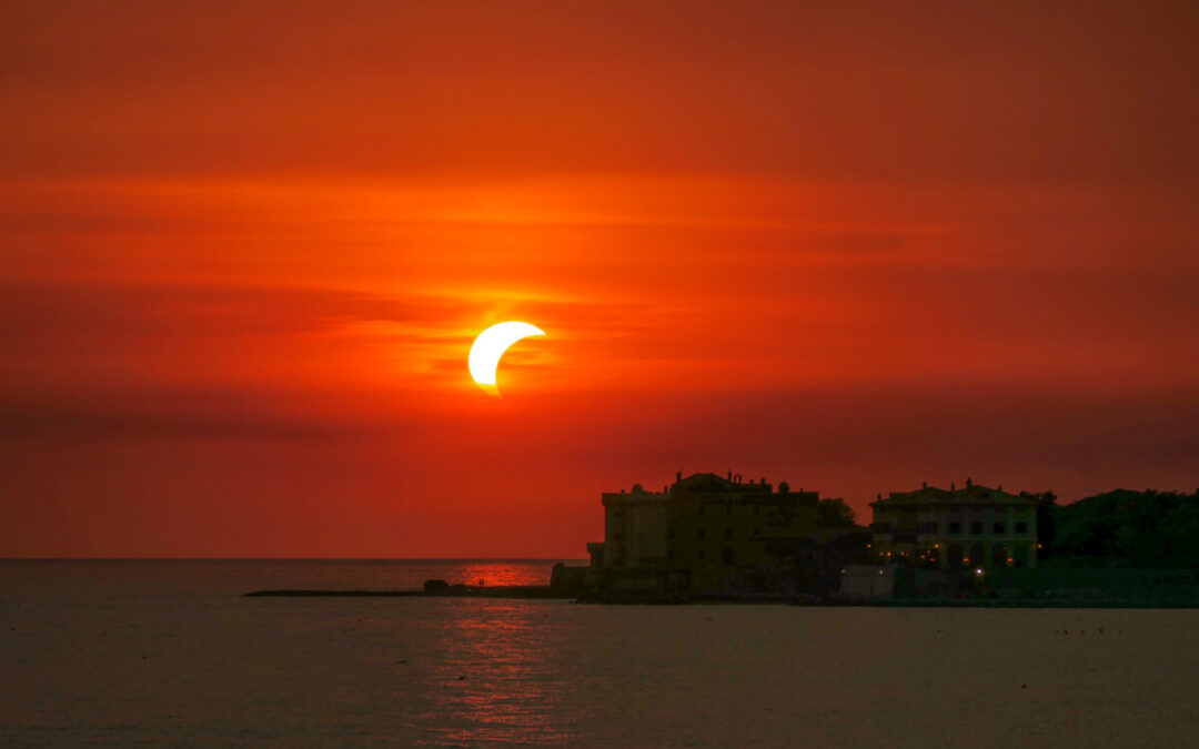 Eclissi parziale, gli Astrofili di Palidoro al lavoro su tre fronti
