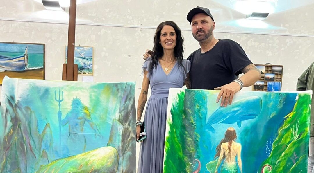 Successo per “FlowArt” a Cerveteri: un mare di emozioni, colori e sentimenti per la Mostra organizzata da Luisana Leone