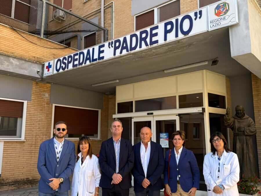 Al Padre Pio di Bracciano visita di Battilocchio e delegazione di Forza Italia
