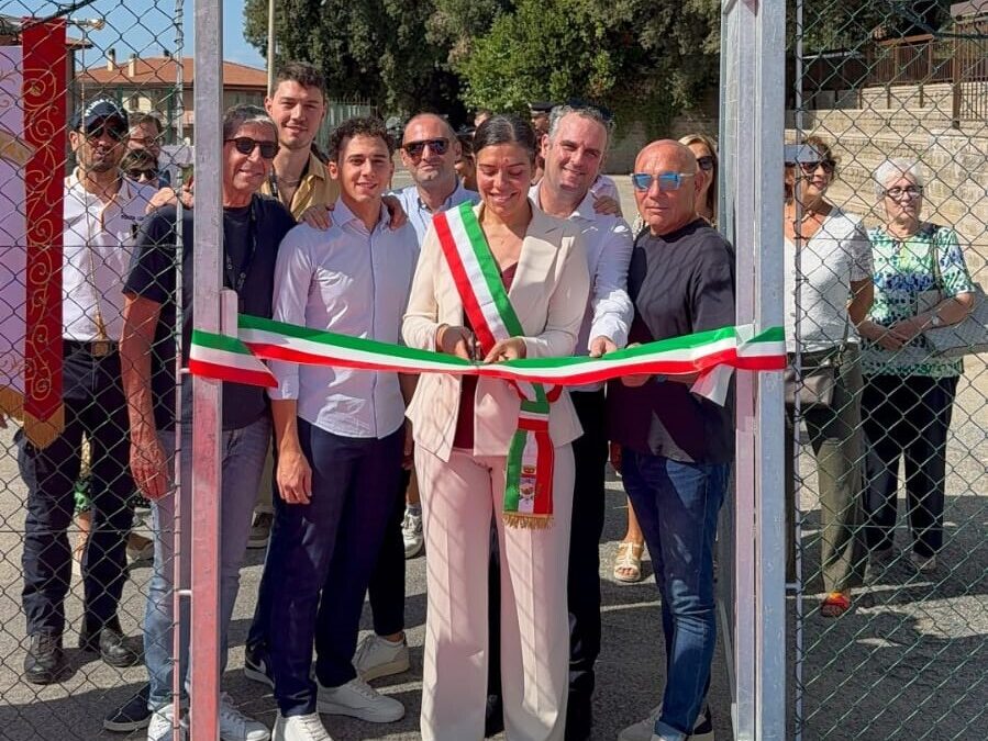 Tolfa, grazie al Pnrr anche il nuovo campo polivalente per la scuola media