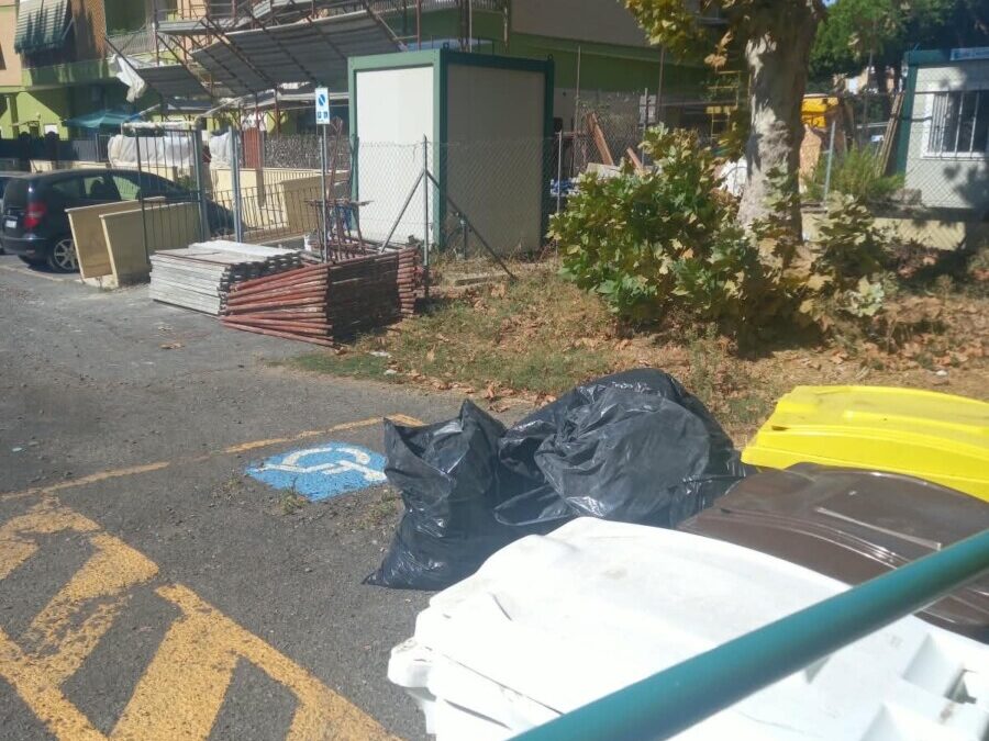 Rifiuti edili abbandonati a Campo dell’oro, Csp li rimuove